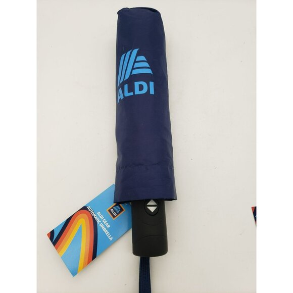 Aldi Gear Automatic Umbrella 2023, Multicolor Stripe, NWT, Merch Drip - Picture 3 of 10
